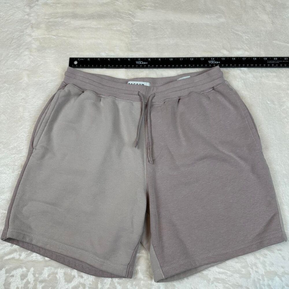 Pacsun Women's Grey and Tan Shorts Size Medium